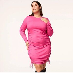 Intempo Ruched Convertible Dress Size 1x  NWT